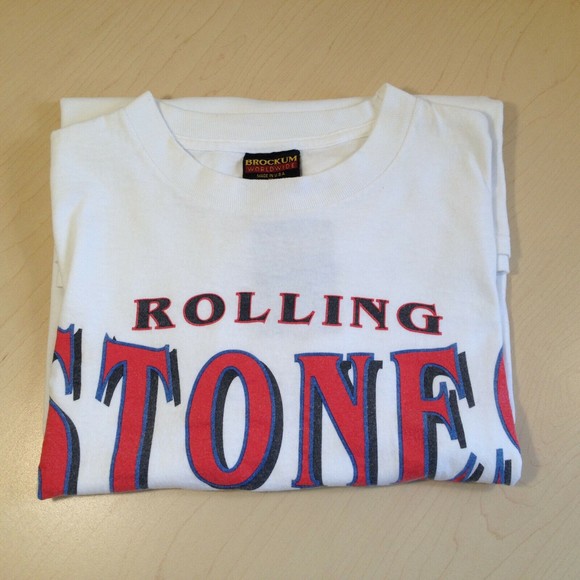 Original Rolling Stones Voodoo Lounge Tour T-shirt 94-95 Size XL USA & Free CD - Picture 11 of 12